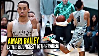 Amari Bailey Is A SUPER Athletic 5 Star Sophomore FULL Sierra Canyon Sophomore Season Highlights [upl. by Llenwahs]