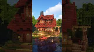 Minecraft Mangrove House  Timelapse shorts [upl. by Yelnikcm]