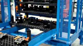 Omni Metalcraft Corp Seat Pallet Stacker [upl. by Enerahs]