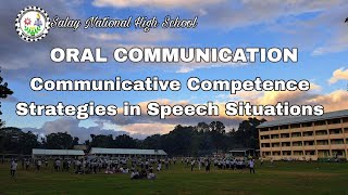 Communicative Competence Strategies in Speech Situations [upl. by Acissev360]