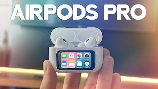 MELHOR Airpods PRO com Cancelamento de RUÍDO e tela HD [upl. by Bartholomeus]