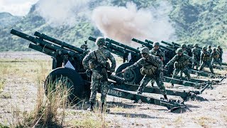 Light amp Fast 105mm Artillery in Action • Intense Live Fire Exercises Compilation [upl. by Devina]