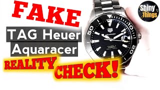 Fake Tag Heuer Aquaracer  Reality Check [upl. by Naynek777]