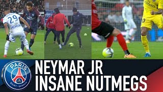 NEYMAR JR INSANE PSG NUTMEGS [upl. by Woodsum]