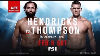 UFC Fight Night Hendricks vs Thompson  Collision Course [upl. by Odlonyer]