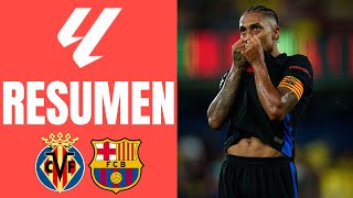 Villarreal vs Barcelona 15 Resumen LALIGA EA SPORTS 202425 [upl. by Duarte]