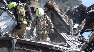 Brandausbruch in Pflegeheim  Großeinsatz in BerlinSpandau ausgelöst [upl. by Eelanna]