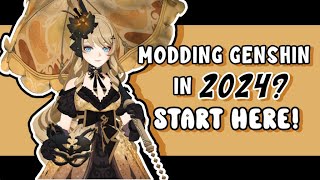 Genshin Modding Guide  Installing Graphical Mods Using GIMI 2024 [upl. by Nitsud]