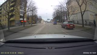 Bad Drivers in Sweden 16  Bad Volvodrivers and a city bus that fails big [upl. by Pokorny]