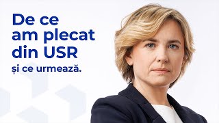 Cosette Chichirău de ce am plecat din USR și ce facem mai departe [upl. by Jerz]