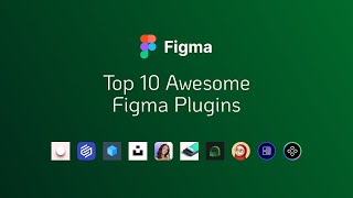 Top 10 Figma Plugins in 2023 FREE [upl. by Flagler]