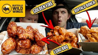 Ranking The NEW Buffalo Wild Wings Sauces [upl. by Calla128]