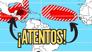 Posible Ciclón en el Caribe por Giro Centroamericano Atentos en el Caribe y Golfo de México [upl. by Aniryt]