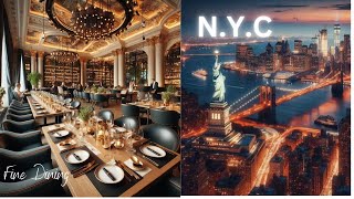 Top 5 Luxurious FiveStar Restaurants in NYC [upl. by Cheffetz]