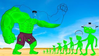 Evolution Of BIG HULK Vs Evolution Of MONSTER RADIATION  Returning From The Dead SECRET  FUNNY [upl. by Enahsal]