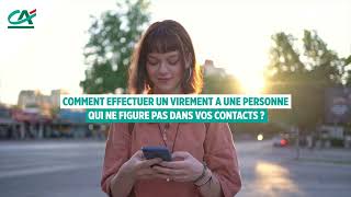 Effectuer un virement Wero à un nouveau contact via lapplication MaBanque [upl. by Geibel]