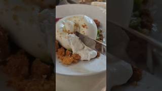 Burrata cheese at the front of NotreDame Cathedral in Reims Reims BurrataLovers france [upl. by Tahp898]