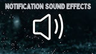 Notification Sound Effects  Copyright Free [upl. by Monto]