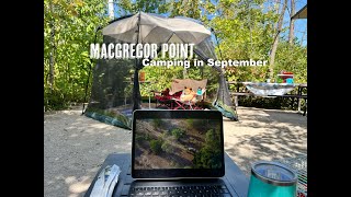 MacGregor Point Provincial Park  September Camping  TAB 320 CS  RVLIFE [upl. by Myo]