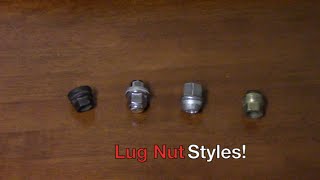 Lug Nut Styles  OriginalWheelscom [upl. by Nahtnhoj]