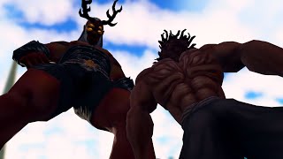 Yujiro vs Trigon [upl. by Heffron]