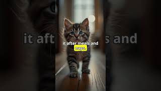 Potty Training a Kitten in an Apartment Tips and Tricks KittenCare PottyTraining ApartmentLiving [upl. by Anaiv]