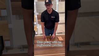 Engineered Wood VS Solid Wood  Hardwood Bargains flooringinspo homestyling hardwoodflooring [upl. by Sikleb]