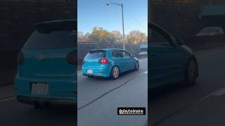 This insane Mk5 GTI Burbles on Highway shorts christmas blackfriday [upl. by Aicenek]