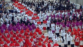 Consistoire pour la création de nouveaux cardinaux [upl. by Giralda]