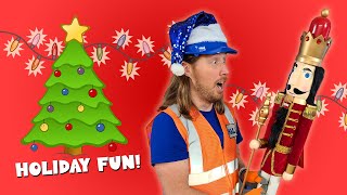 Handyman Hal Holidays for Kids  Handyman Works at Christmas Tree Farm [upl. by Salohci]