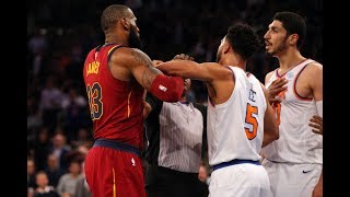 Enes Kanter continues his feud with LeBron James [upl. by Ielarol]