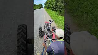 Driving Tractor On The Way shorts tractor [upl. by Vitek]