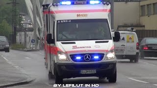 Rettungsdienst Stuttgart  Alarmfahrten der Johanniter Unfallhilfe [upl. by Kirwin]