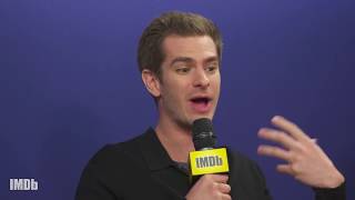 Andrew Garfield on His OnScreen Intimacy With Claire Foy in Breathe  IMDb EXCLUSIVE [upl. by Nitsud605]