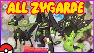 ALL ZYGARDE FORM LOCATIONS IN POKÉMON BRICK BRONZE [upl. by Cyrus]