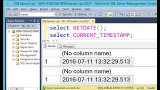 DATE DATETIME FUNCTIONS PART 1 [upl. by Noemys]