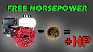 How to remove the governor and gain Horsepower for FREE Honda GX120 GX160 GX200 Predator MOD [upl. by Rettuc]