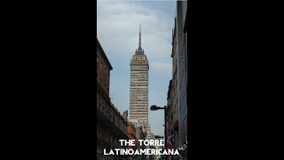 2 MINUTES VIDEO OF THE TORRE LATINOAMERICANAS CLOCK FROM EL ZOCALO MEXICO CITY WITH CITY SOUNDS [upl. by Darill]