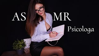 ASMR SONO LA TUA PSICOLOGA 👩🏼‍⚕️ Roleplay Realistico Sussurri Delicati 🥰 [upl. by Naitsabes]