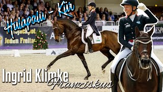 LEGENDÄRER Hulapalu Ritt  Ingrid Klimke amp Franziskus  ClipMyHorseTV [upl. by Oilut]