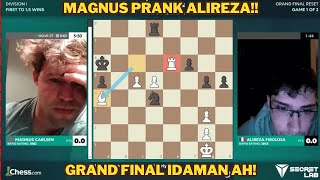 PION PROMOSI JADI PENENTUNYA  Magnus Carlsen vs Alireza  Grand Finals Chessable Masters 2024 [upl. by Asta847]