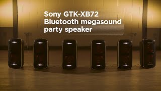 Sony GTKXB72 Bluetooth Megasound Party Speaker  Featured Tech  Currys PC World [upl. by Notsek]