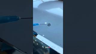 Car denting repair with injection shorts youtubeshorts [upl. by Rodolph736]