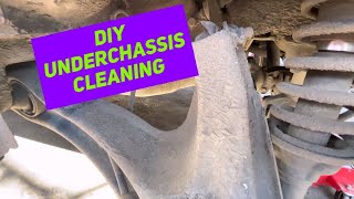 Honda CRV Under Chassis Cleaning DIY detail it yourself [upl. by Magena]