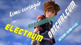 COMO CONSEGUIR  ELECTRUM ADAMANTITA ORICHALCUM KINGDOM HEARTS Ⅲ FACILMENTE   BONUS [upl. by Adnauqahs28]