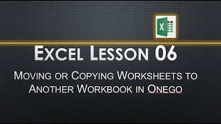 6 Moving or Copying Worksheets to Another Workbook in One go excel exceltutorial [upl. by Cathrine]