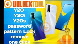 VIVO Y20 Y20i Y20s Password  Pattern Lock  FRP Remove  Just One Click Unlock Tool [upl. by Yeroc268]