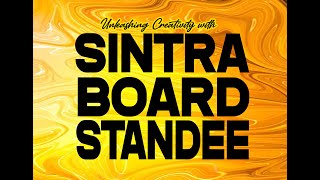 Stand Out with Standees Unleashing Creativity with Sintra Board Sticker Art [upl. by Pavel]