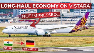 Why VISTARAs B7879 ECONOMY isnt as good as people say  Delhi to Frankfurt  BRUTALLY HONEST [upl. by Owens]