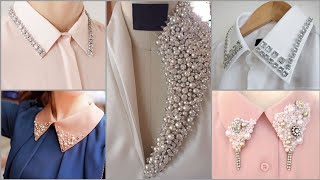 Elegant Beaded Collar Neck Design Collection [upl. by Oilerua]